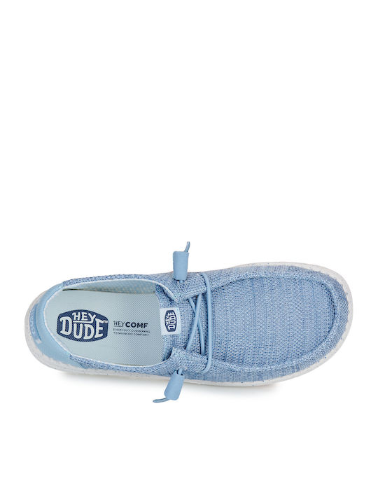 Wendy Women's Moccasins in Blue Color