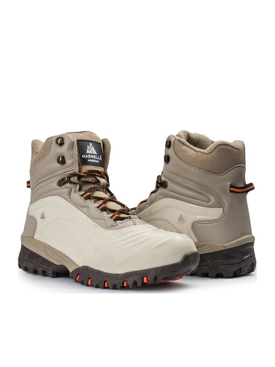 Marwells Ανδρικά Ορειβατικά Παπούτσια Μπεζ