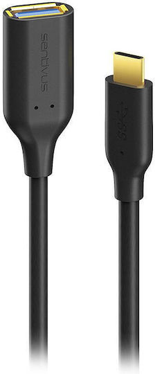 Sentivus Usb 3.0 Otg Male C Female A Cable 0.1m