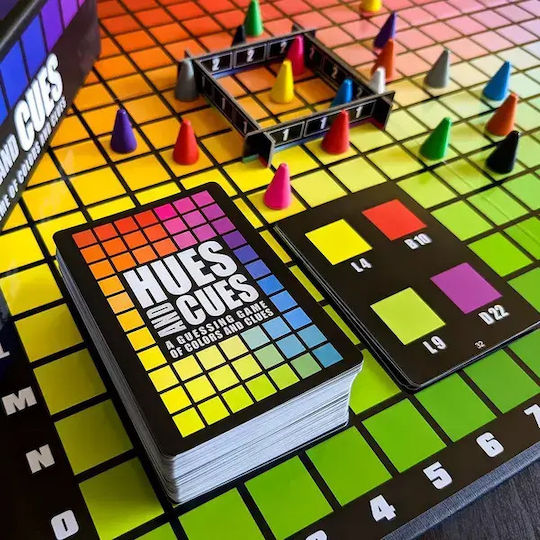 Board Game Hues and Cues for 3-10 Players 8+ Years Old (EN) USAopoly