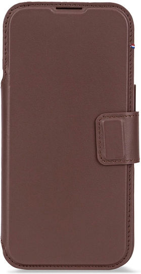 Decoded Magsafe Leather Folio Case Iphone 17 Air Detachable Shell Dark Brown