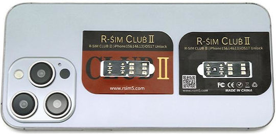 R-Sim Club 2 Unlock Card iPhone Series iOS18