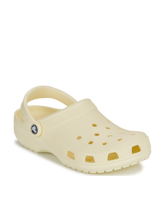 Crocs Classic Γυναικεία Σαμπό Κίτρινα
