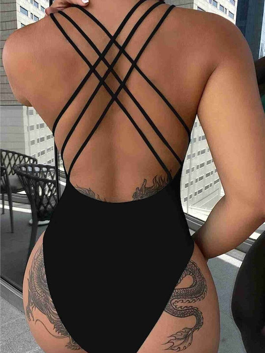 Badeanzug Black