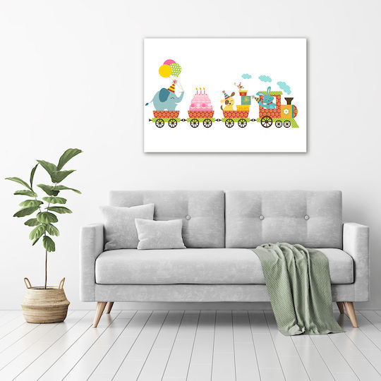 Tulup Kinder Wandkunst 100x70cm Kein Rahmen