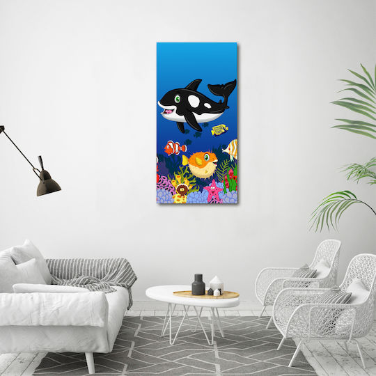 Tulup Copilăresc Tablou pe Pânză 60x120buc