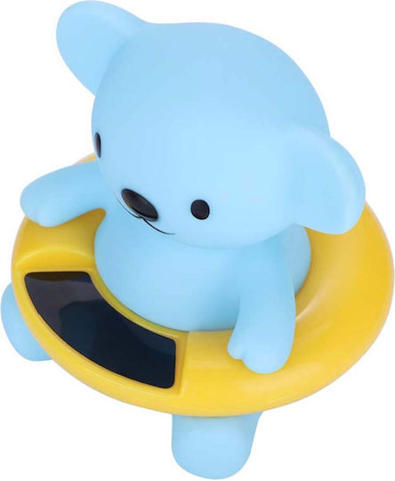 Vp Santé Baby Bath Thermometer Digital Display In Koala Shape No Battery Required Blue