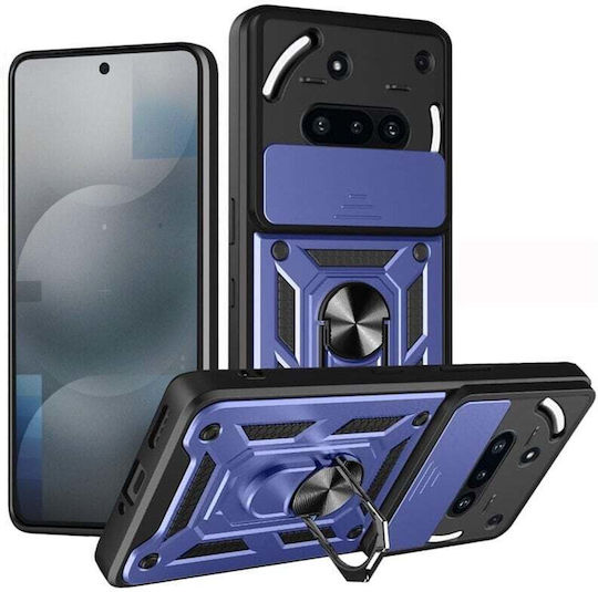 Techsuit Back Cover Albastru (Nothing Phone (3a))