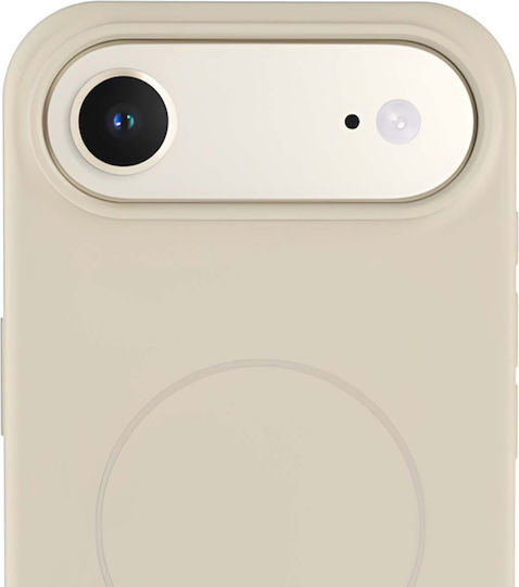 Force Case Magsafe Case Iphone Air In Shockproof Silicone Beige