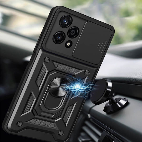 Magnetic Back Cover Μαύρο (Honor 200)