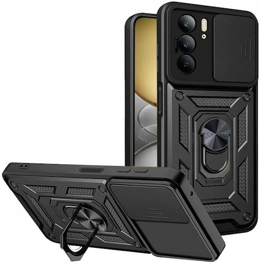 Techsuit Back Cover Μαύρο (Realme C75)