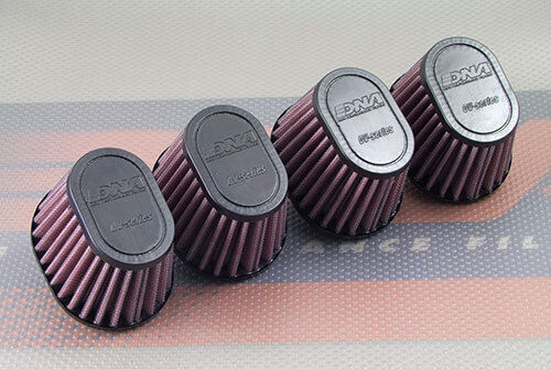 Dna Ovalklemme 51mm Einlass 68mm Länge Luftfilter Innendurchmesser 51mm Außendurchmesser 75x50mm Dna Filter Ov-5100