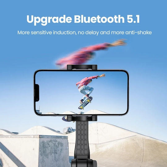 Ugreen Tripod Selfie Stick Bluetooth Μαύρο