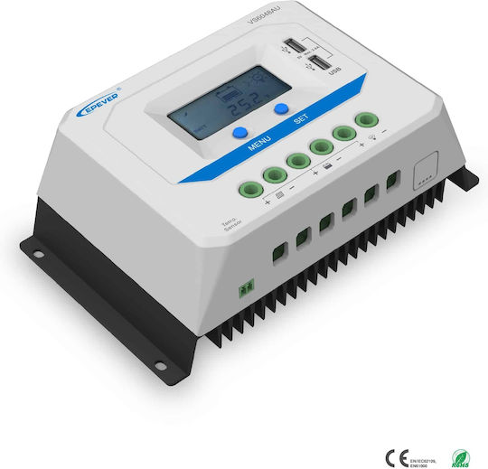 Regulator De Incarcare Solar Pwm 12/24v Dc 45a Epever Vs4524au