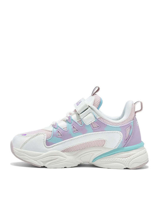 Kinder Sneakers mit Klettverschluss Weiß