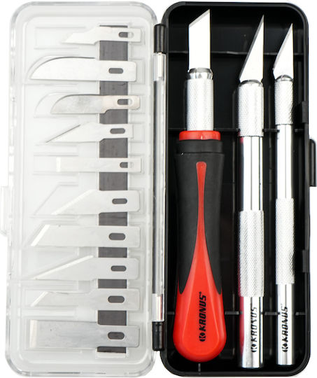 Set Cuțite De Precizie 7556b/16 10 Lame Cod 902764