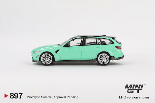 Mini Gt 1/64 2022 Bmw M3 Touring G81 M Performance Mint Green #897