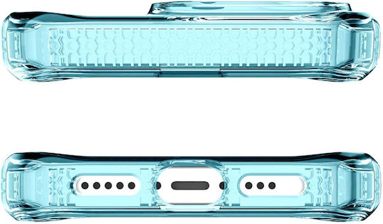 Itskins Reinforced Case Iphone 13 Mini Antimicrobial Spectrum Clear Model 3m Blue