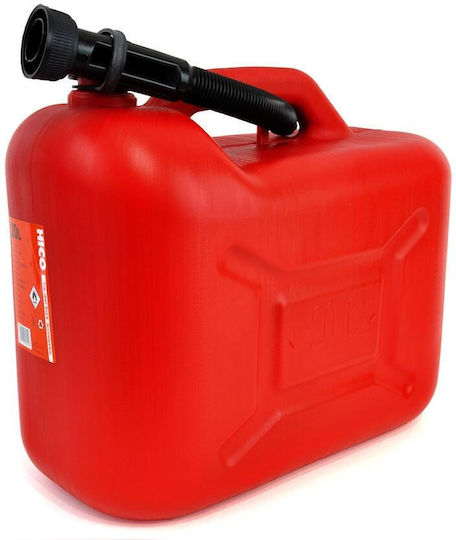 Red 20l Plastic Fuel Canister