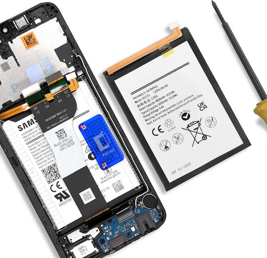 Avizar Ersatzakku Galaxy A05s Li-ion 5000mAh Weiß