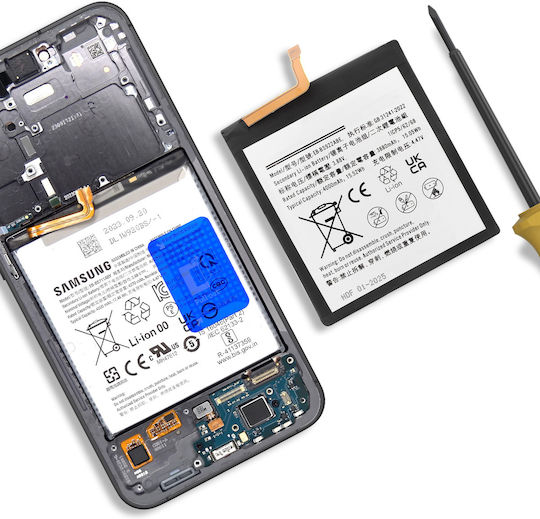 Baterie De Înlocuire Galaxy S23 Fe Li-ion 4000mah Albă
