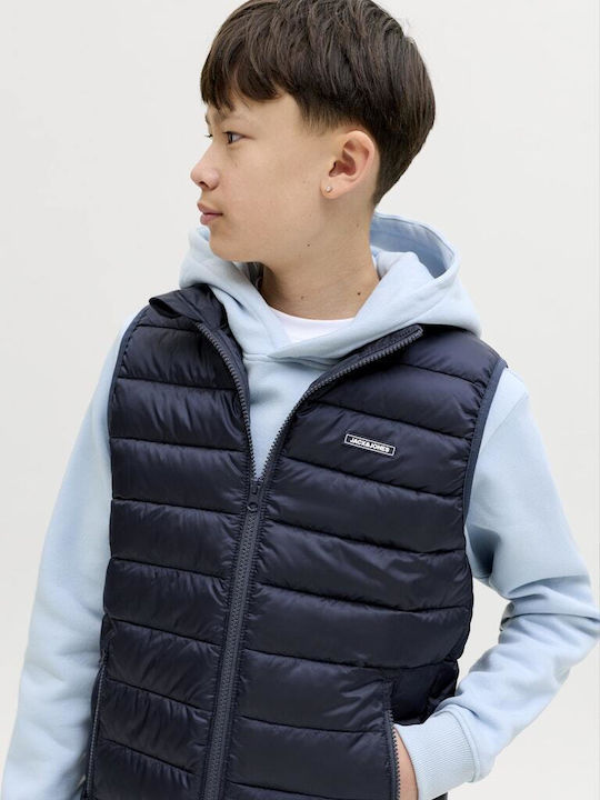 Kinder Freizeitjacke Ärmellos Blau