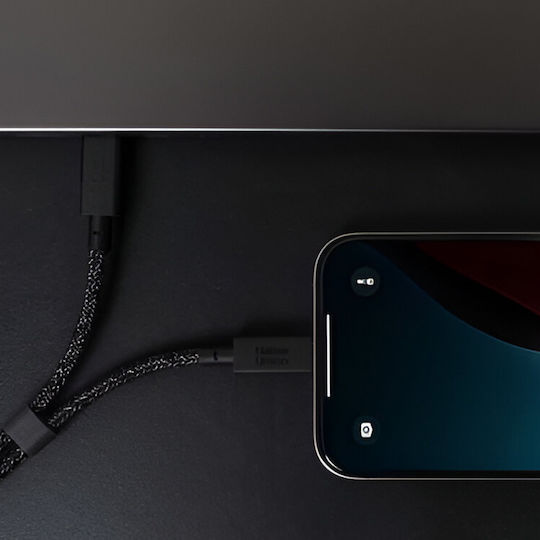 Native Union Usb-c To 2 Usb-c Cable 140w Charging 480mbps Synchronization Belt Model 2m Black