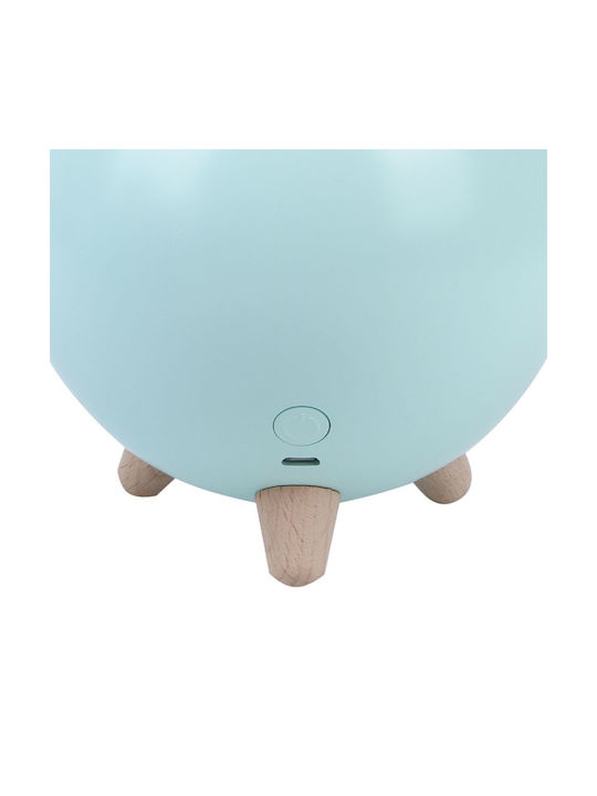 Techkidz Sleepy Cat Nightlight Children Blue