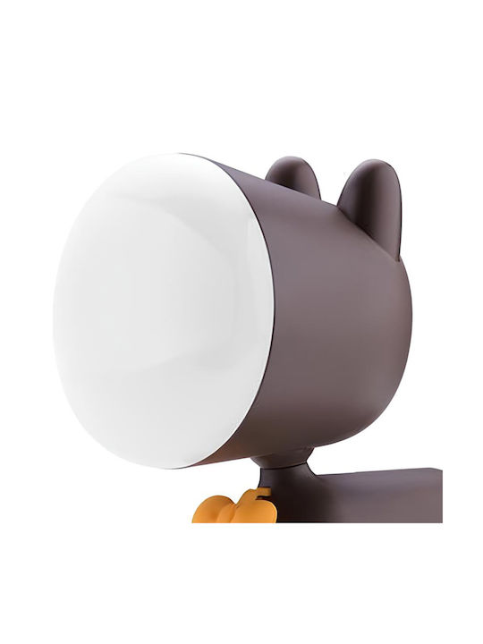 Techkidz Kinder Tischlampe Hund Kunst Modell Braun