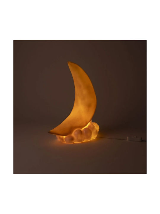 Egmont Led Kids Decorative Lamp Gold 27x15x33εκ.