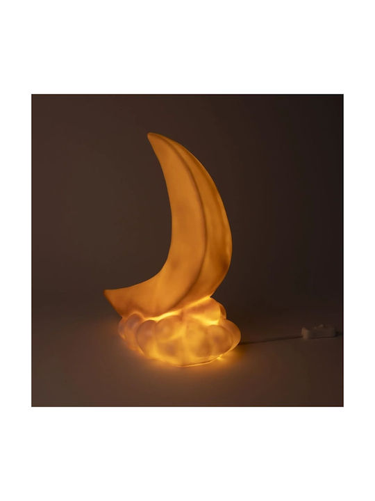 Egmont Led Kids Decorative Lamp Gold 27x15x33εκ.