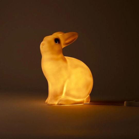 Egmont Lumini LED Lampă decorativă pentru copii Rabbit Alb