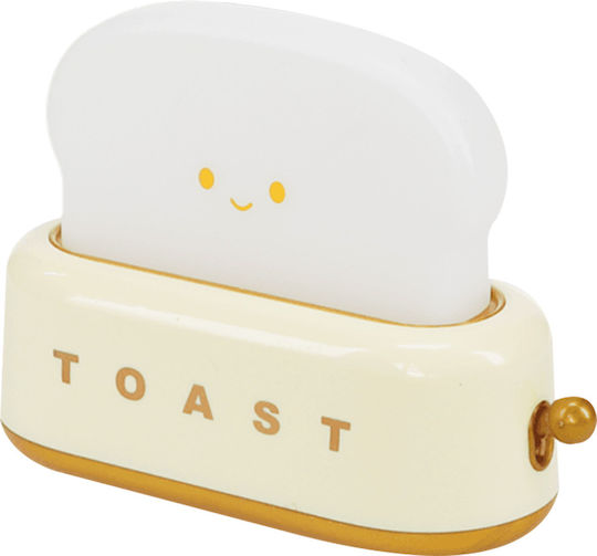 Techkidz Toasted Nachtlichter Für Das Kinderzimmer Weiß Gelb