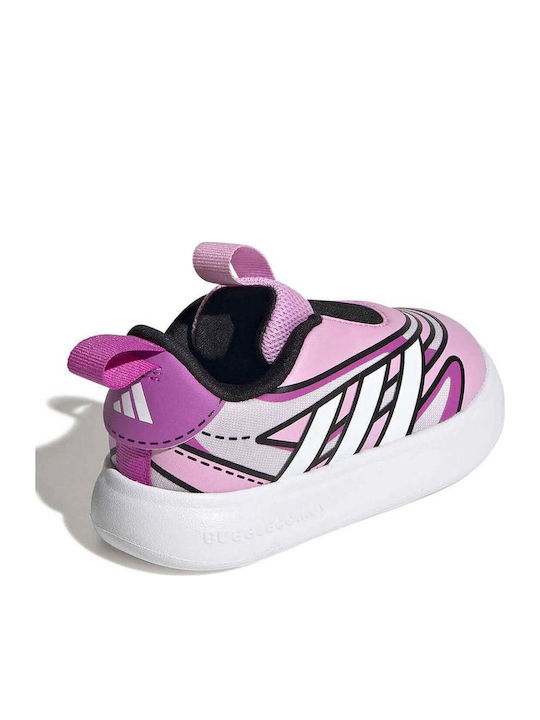 Bubblecomic I Kids Sports Shoes Running Slip-On Purple