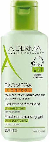 A-Derma Gel Καθαρισμού και Νερό Καθαρισμού για Ατοπικό Δέρμα 200ml