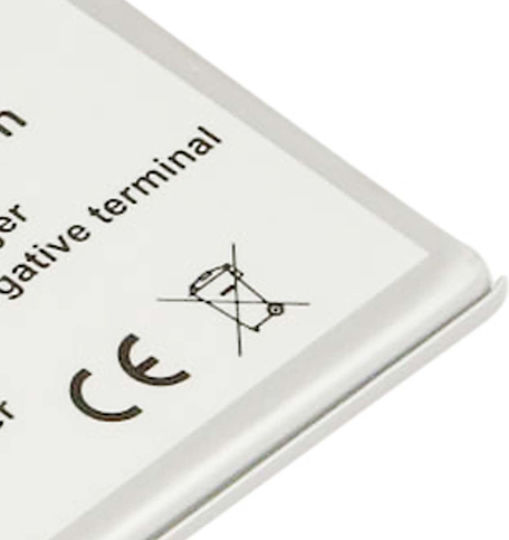 Avizar Li-polymer 2600mah Battery Smartphone Compatible Samsung Galaxy S6 Edge 3.85v White