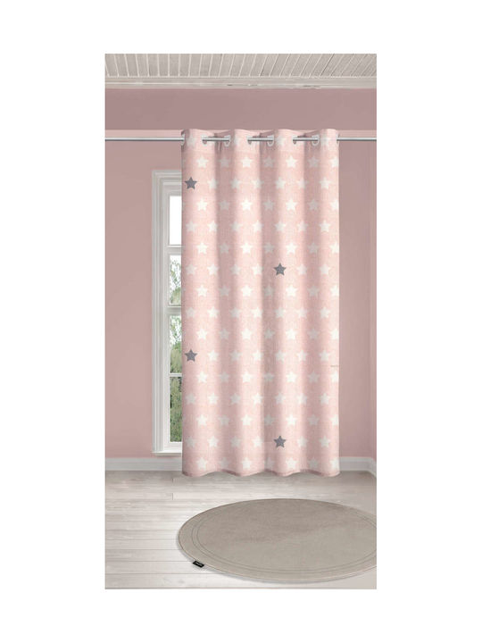 Saint Clair Kinder Vorhang Pirineo mit Haken Pink ΑΠ5206480416361 160x240cm