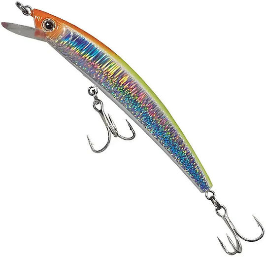 Momeli Artificiale Yo-zuri Crystal Minnow Floating – Realism Absolut Plutire Superioară Reflexie 110mm C4