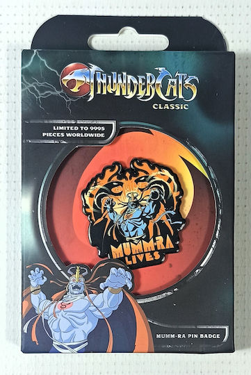 Fanattik 2025 Thundercats Mumm-ra Lives Pin Badge Limited Edition New Sealed