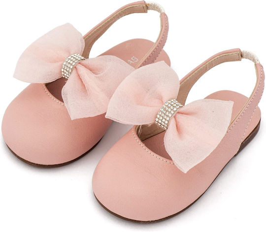 Babywalker Babywalker Taufschuhe für Mädchen Leder Rosa