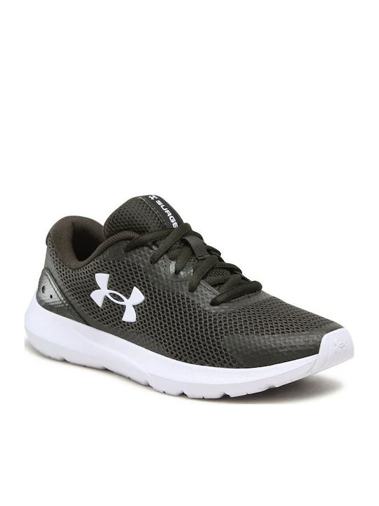 Bgs Surge 3 Kids Sports Shoes Running with Laces Green