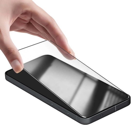 Bigben Connected Tempered Glass Screen Protector Galaxy S25 Fe 9h Anti-fingerprint Curved Sienna