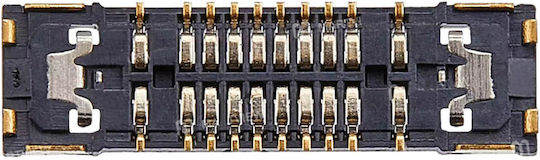 Clappio Fpc Connector Iphone 16 16 Pro Max Radar Scanner 16 Pins Black