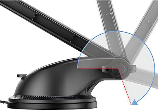 Force Power Magsafe Car Mount 15w Wireless Charging Strong Adjustable Arm Black