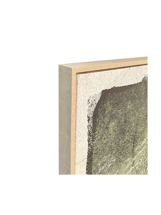 Inthebox Align Πινακας Διακοσμητικος Κορνιζα 82.6x4.3x122.6cm Καμβας Πρασινο Γκρι Ps 034672