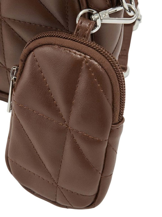 Eko Handbag Pocket Camelia Dark Brown