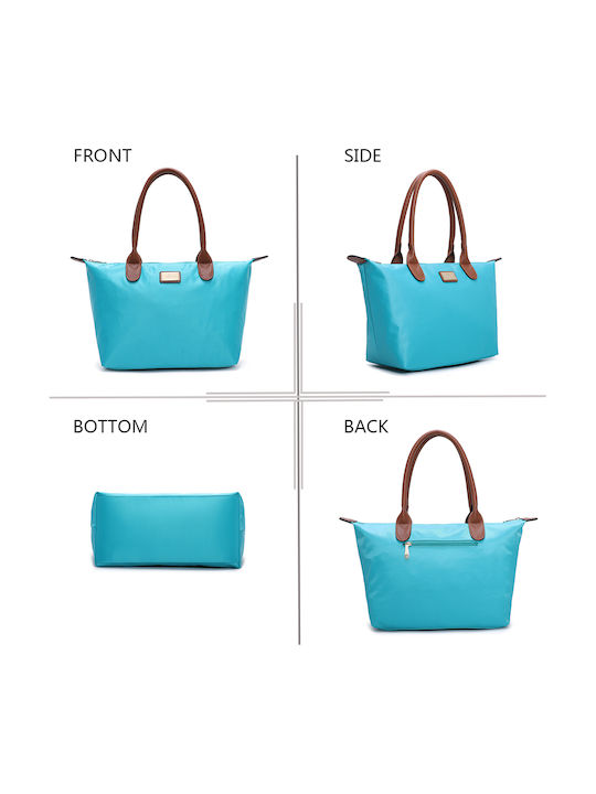 Gallantry Handbag La Balade Size M Turquoise
