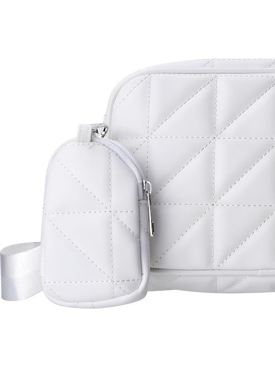 Eko Handbag Pocket Camelia White