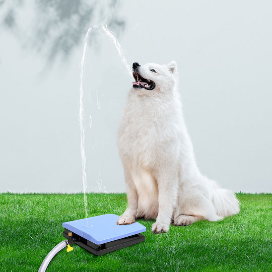 Pawgether Dog Fountain Pressure Pedal Blue