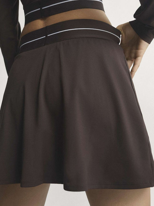 Women's Skirt-Shorts Brown